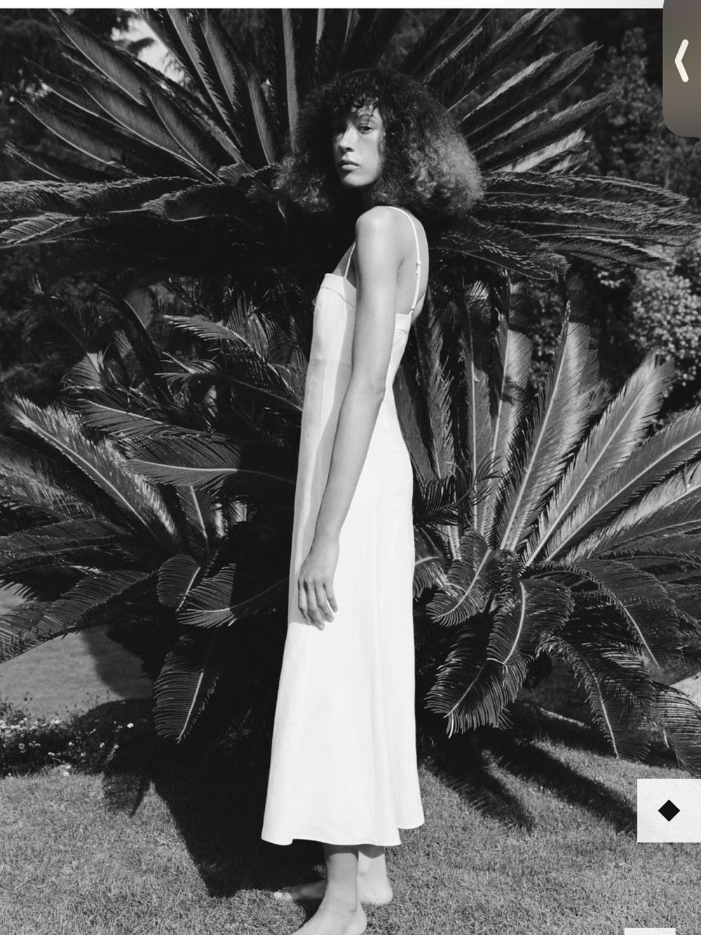 Mango White Spaghetti-Strap Midi Dress - Picture 2 of 5